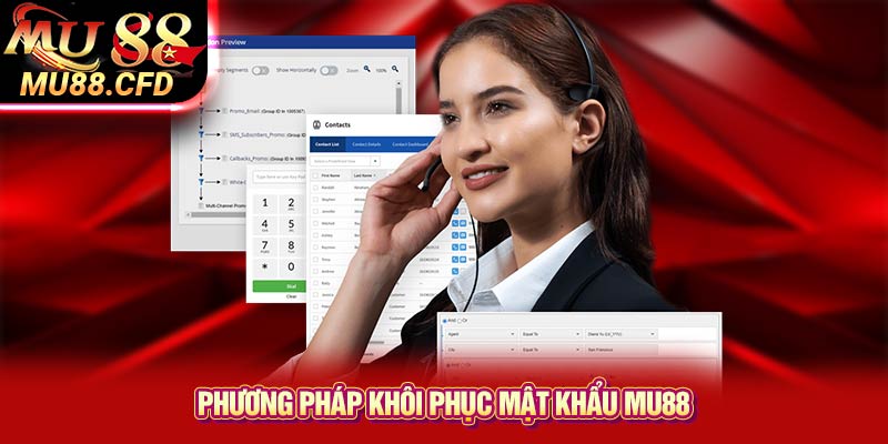 Phương pháp khôi phục mật khẩu Mu88